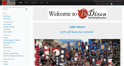 Desktop Screenshot of dixon-minis.com